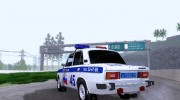 Ваз 2106 Полиция v2.0 для GTA San Andreas миниатюра 3