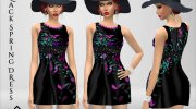 Spring Dresses Set para Sims 4 miniatura 3