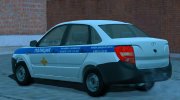 Lada Granta 2190 ПОЛИЦИЯ ОБ ДПС УГИБДД (2013-2015) для GTA San Andreas миниатюра 5