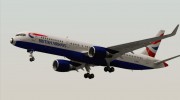 Boeing 757-200 British Airways для GTA San Andreas миниатюра 16