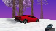 Lamborghini Huracan для GTA San Andreas миниатюра 3