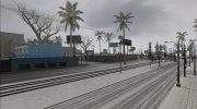 Winter Los Santos Roads (+Remove Grass & Flowers) для GTA San Andreas миниатюра 3