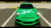 Porsche 911 R 2016 Зе Gang для GTA San Andreas миниатюра 2