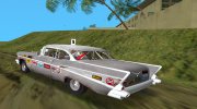 Chevrolet Bel Air 1957 Bloodring Banger для GTA Vice City миниатюра 12