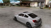 Honda Civic SI 2012 para GTA San Andreas miniatura 3