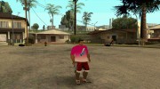 Футболка Vanish para GTA San Andreas miniatura 3