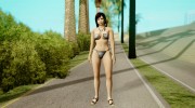 Kokoro wearing a bikini from DOA5 для GTA San Andreas миниатюра 1