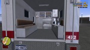 Ambulance HD для GTA 3 миниатюра 6
