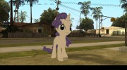 Rarity (My Little Pony) для GTA San Andreas миниатюра 1