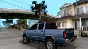 Nissan Frontier для GTA San Andreas миниатюра 3