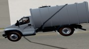 ГАЗон Next мусоровоз для GTA San Andreas миниатюра 2