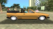 Yugo Koral 45 Kabrio для GTA Vice City миниатюра 2