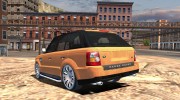 Range Rover Sport 2010 для Mafia: The City of Lost Heaven миниатюра 4