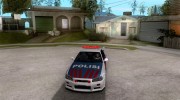 Nissan Skyline R34 Police for GTA San Andreas miniature 1