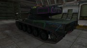 Контурные зоны пробития AMX 50B for World Of Tanks miniature 3