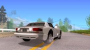 Dodge Viper 1992 для GTA San Andreas миниатюра 4