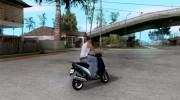 GTAIV Faggio для GTA San Andreas миниатюра 4