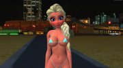Elsa Hot Summer для GTA San Andreas миниатюра 2