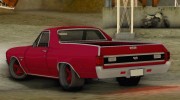 Chevrolet El Camino SS para GTA San Andreas miniatura 2