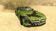 Mercedes-Benz SLS AMG Snake для GTA San Andreas миниатюра 3