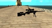 TAC-300 Sniper Rifle v1 для GTA San Andreas миниатюра 6