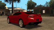 Chevrolet Camaro SS (HD) para GTA San Andreas miniatura 3