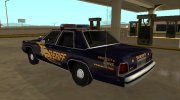 Ford LTD Crown Victoria 1991 Maricopa County Arizona Sheriff для GTA San Andreas миниатюра 4