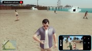 iFruit 7 (Michael phone from GTA 5) для GTA San Andreas миниатюра 5