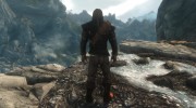 Geralt Light Armor - NO Skinny Pants - для TES V: Skyrim миниатюра 3