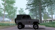 УАЗ 469 Военный для GTA San Andreas миниатюра 4