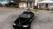 Ford Crown Victoria Indiana Police для GTA San Andreas миниатюра 1
