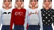 Super Kawaii Sweaters - Mesh Needed for Sims 4 miniature 1