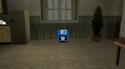 Голубая иконка сохранения игры para GTA San Andreas miniatura 3