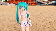 Hatsune Miku - Polka Dot Bikini para GTA San Andreas miniatura 2