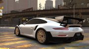 2018 Porsche 911 GT2 RS для GTA 4 миниатюра 3