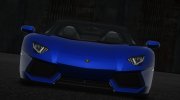 Lamborghini Aventador LP700-4 Roadster для GTA San Andreas миниатюра 2