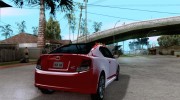 Scion Tc 2012 для GTA San Andreas миниатюра 4