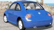 Volkswagen New Beetle Turbo S 2002 para BeamNG.Drive miniatura 2