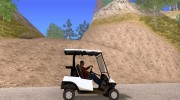 Caddy из GTA TBoGT для GTA San Andreas миниатюра 5