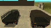 ЗиЛ 131 военный para GTA San Andreas miniatura 10