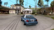 2003 Ford Crown Victoria Gotham City Police Unit для GTA San Andreas миниатюра 3