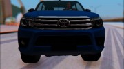 Toyota Hilux SR5 2017 для GTA San Andreas миниатюра 4