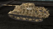 шкурка для танка PzKpfw V Panther para World Of Tanks miniatura 2