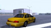 1994 Ford Crown Victoria Taxi для GTA San Andreas миниатюра 3