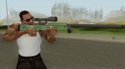 Winter Tactical Sniper Rifle (007 Nightfire) for GTA San Andreas miniature 3
