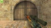 CS:GO SSG 08 Dragonfire Diver Collection para Counter Strike 1.6 miniatura 3