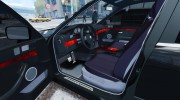 BMW 530I E39 e63 white wheels для GTA 4 миниатюра 11