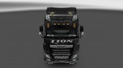 Скин для DAF XF Euro 6 Lion para Euro Truck Simulator 2 miniatura 4
