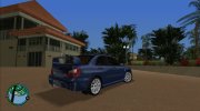 Subaru Impreza WRX STI для GTA Vice City миниатюра 2