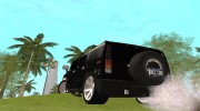 HUMMER  H2  FBI для GTA San Andreas миниатюра 7